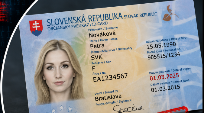 Přes 100 tisíc Slováků přestane fungovat elektronický podpis: Zkontrolujte si občanku, změna přijde už v září